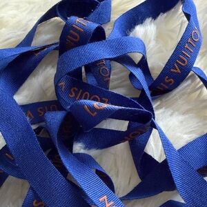 Louis Vuitton Navy Blue Ribbon  (102”)